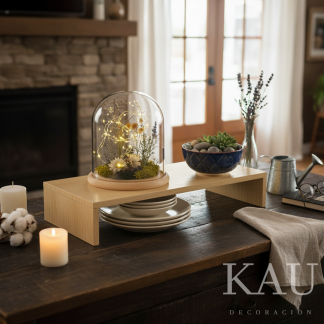 Repisa madera natural deco